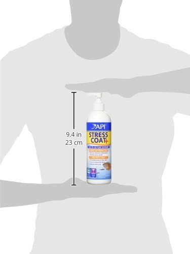 API STRESS COAT Aquarium Water Conditioner 16-Ounce Bottle