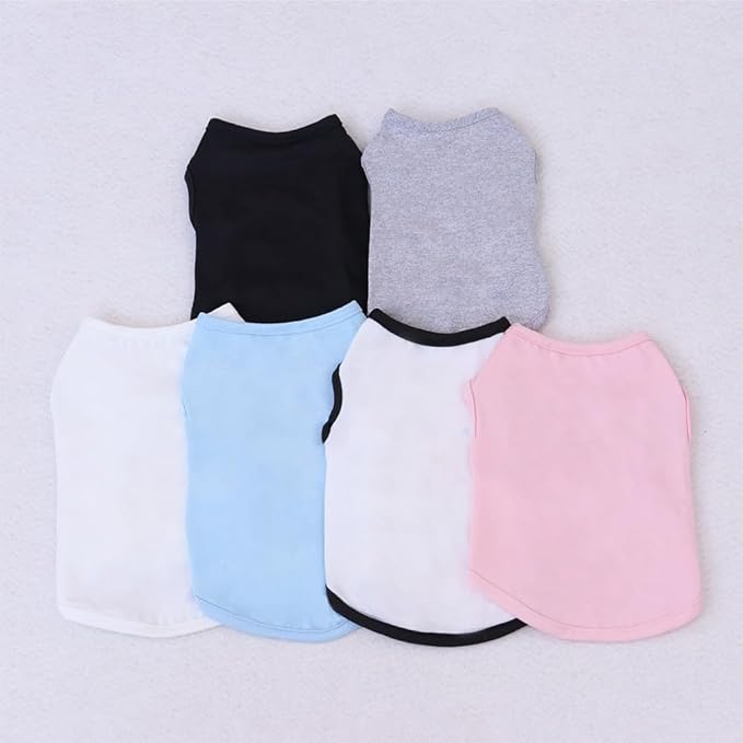 Custom Dog Birthday Shirt,Personalized Pet Apparel Print with Name Age Number,Pet Birthday Outfit,Lightweight Breathable Cotton Vest for Small Medium Large Dogs Cat (White, X-Large)