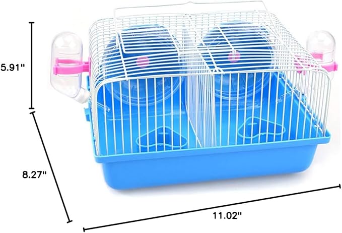 Hamster Cage Small Animal Cage Isolation Cage Hamster Supplies Travel Pet
