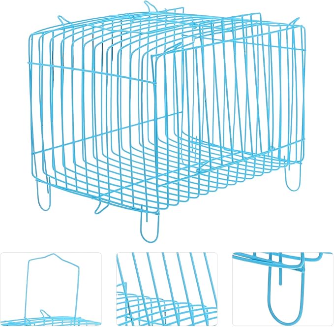 Kisangel Metal Bird Travel Cage Small Bird Cage Portable Carrier Storage s Carrying for Pet Product