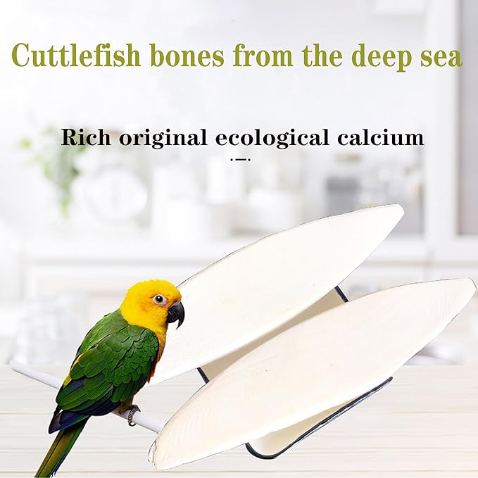 Bird Cuttlebone for Parakeets Cuttlebone for Birds - 100% Natural Cuttlefish Bone Bulk Chew Toy Bird Bites Calcium Stone for Canaries Tortoises,Snails,Reptiles,Parrots,Cockatiel