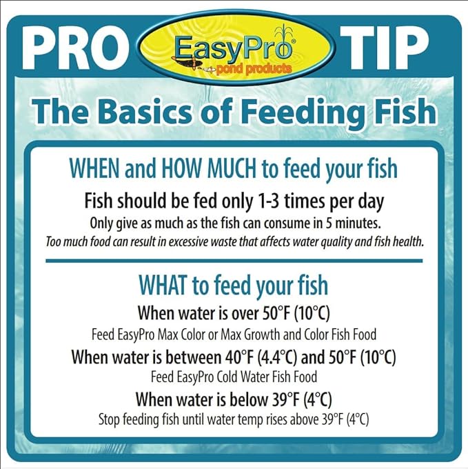 EasyPro PC33 Platinum Koi & Goldfish Food, 33 lb