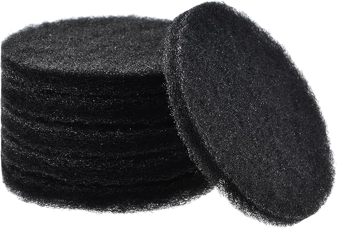 Aquarium Filter Pads Compatible with FX4 / FX5 / FX6 Canister Filter Media Replacement Parts (Polishing Pads, 24 Pcs)