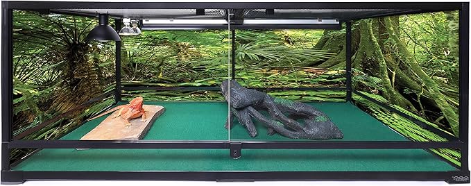 Carolina Custom Cages, 48Lx24Wx18H Extra-Long Deep Terrarium; Easy Assembly