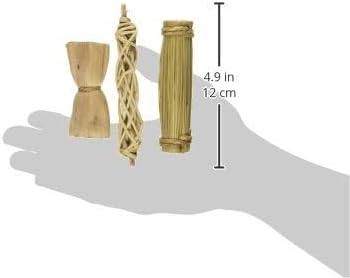 Super Bird Creations SB461 6 Pack - Natural Chews Bird Foot Toy Medium, Toy for Parrots, Parakeets, Cockatiels, Conures, Quakers, Pionus - Bird Treats, Parakeet Toys for Cage, Addition to Birdcage