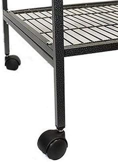 Durable All-Metal Mansion Cage for Chinchillas, Rats, Ferrets, Degus (2-Level)