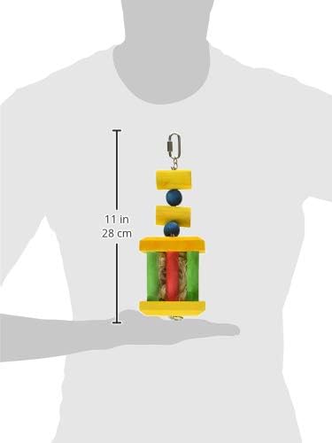 Prevue Pet Products 60961 Bodacious Bites Treat Me Bird Toy, Multicolor