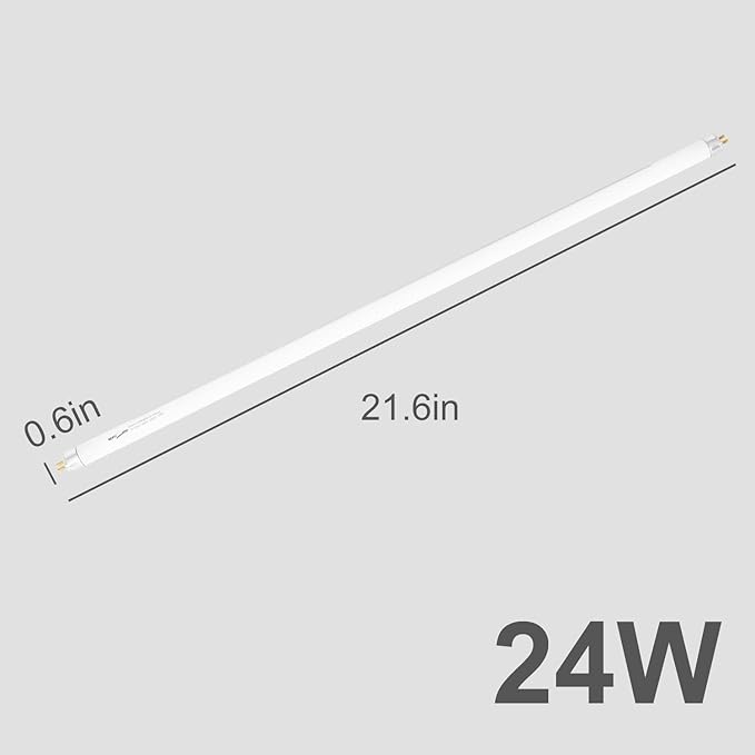 REPTI ZOO 22" T5 HO 5.0 UVB Bulb Fluorescent Lamp 24W