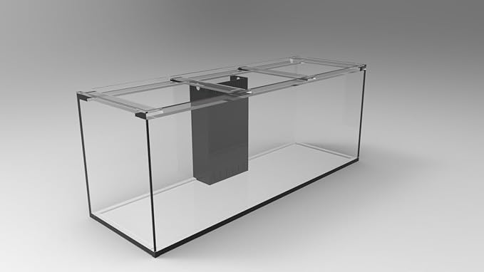 210G Starfire Aquarium 72x24x28 H 15mm Built-in Overflow