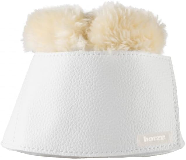 HORZE Signature Bell Boots - White - L