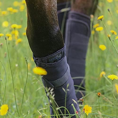 BENEFAB Versatile Standing Bandages - The Most Support and Comfort for Horses. Far-Infrared Emitting, No Batteries Needed. Antimicrobial Properties. Fit for All Disciplines and Breeds. (14-inches)