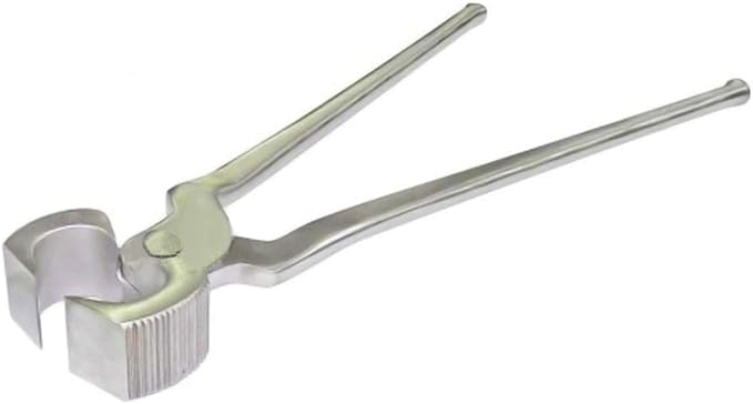 Equine Care 14-Inch Horseshoe Puller & Hoof Spreader Tool | Professional Serrated Jaw Farrier Pliers | Chrome Vanadium Steel, Rust-Resistant | Ideal for Farriers, Veterinarians & Horse Owners.