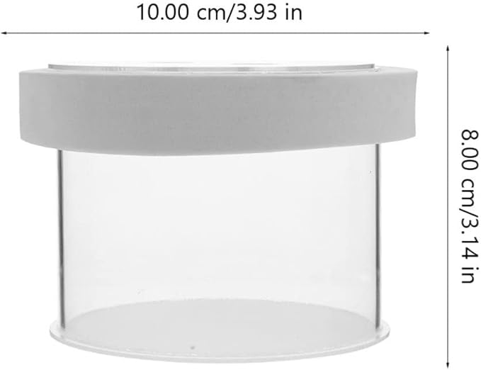 Breeder Box for Fish Tank : Acrylic Floating Aquarium Breeding Box Transparent Fish Tank Hatchery Incubator for Clownfish Guppy Shrimp, 4.72X4.72X3.14in