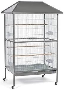 Maykoosh Bird Cage - Spacious & Elegant Design for Parakeets, Canaries & Cockatiels