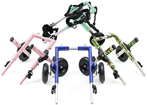 Walkin' Wheels Lightweight – for Small Cats 2 to 20 Pounds – Veterinarian Approved – Cat Wheelchair for Back Legs, for Cats 2-10 lbs, 9-12 inches Leg Height – Blue