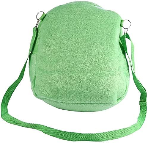 Litewoo Guinea pig Carrier Portable Travel Bag, Warm and Breathable Outdoor Portable Tote Bag for Rat Hedgehog Chinchilla Sugar Glider Hamster Squirrel Small Animal (Green)