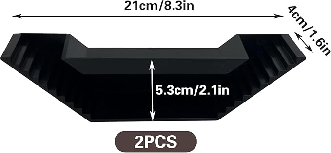 2 PCS Shrimp Underground Viewing Tunnel, Fish Hideout Natural Habitat Aquarium Breeding Cave, Aquarium Decor for Cherry Shrimp and Small Fishes, Black