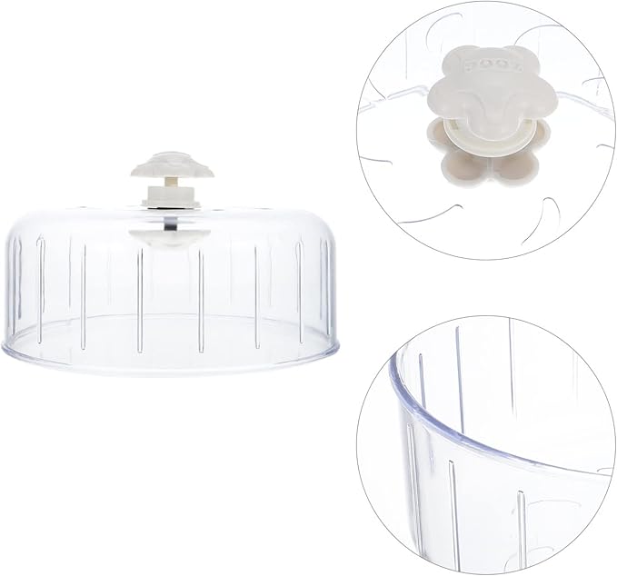 Hedgehog Wheel Hamster Exercise Wheel Running Ball Small Pet Activity Wheels Silent Toy Jogging Wheel Pet Cage Accessories for Gerbils Mice Guinea Pig Rat Transparent 12 Inch Hamster Wheel