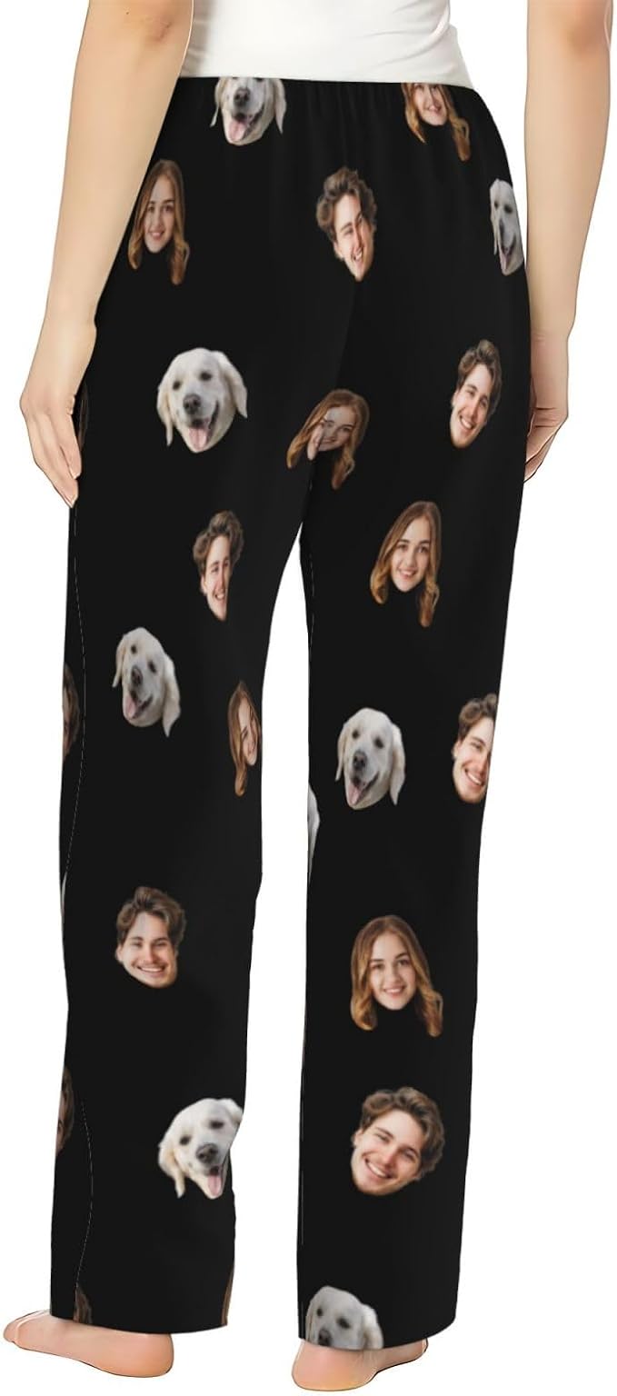 Personalized Pajama Pants For Men Women Custom Pajama Pants With Face Custom Face Pajamas Funny Customized Gifts