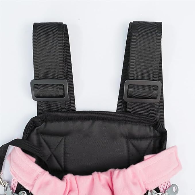 Portable Pet Carrier Backpack, Adjustable Pet Front Cat Dog Carrier Backpack Travel Bag for Small Medium Dogs Cats Puppies, Cat Backpack Carrier for Hiking Cycling (G, L)