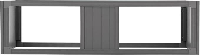 New Age Pet ECOFLEX Two Medium Reptile Enclosures with Matching Stacker Combo Set in Grey