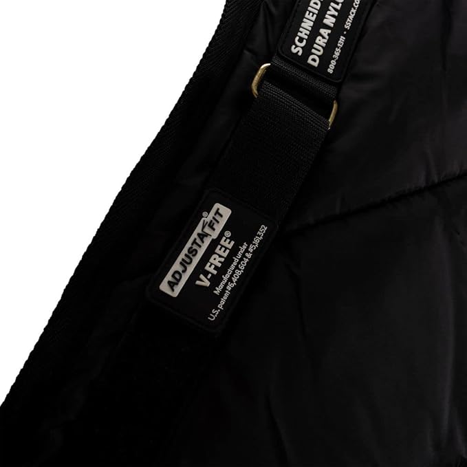 V-Free Nylon Blanket Liner for Horses | Deep V Closed Front | Customizable Neck Size | Insulated Warmth & Breathability