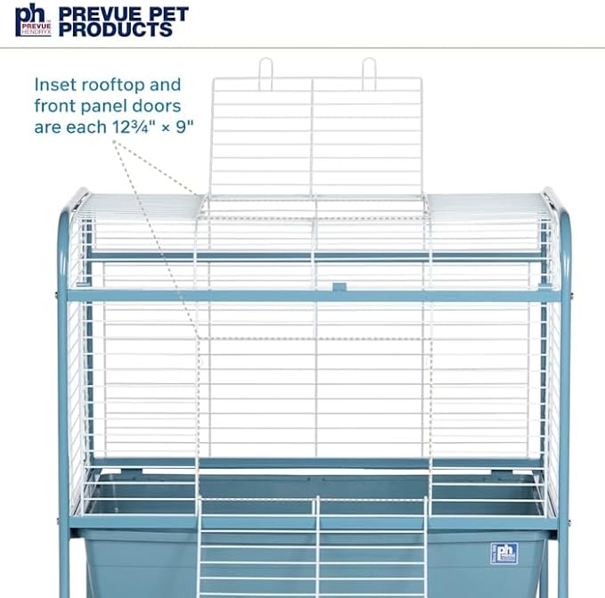 Small Animal Home with Rolling Stand