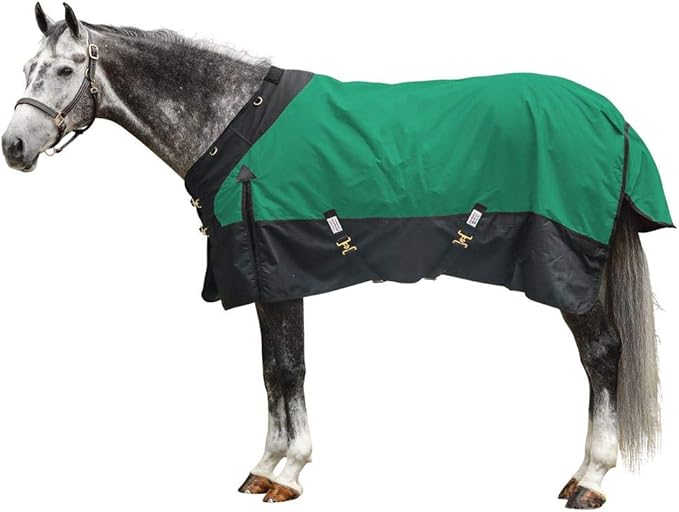 STORM SHIELD Classic II Surcingle Horse Turnout Blanket | Contour Collar | Horse Blankets for Winter Waterproof | 1200D Ripstop Durability | Winter Horse Blanket