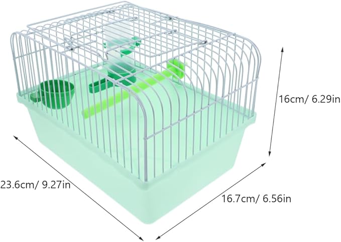 VANZACK Portable Birdcage Parrot Cage Parakeet Parakeet Travel Bird Carrier Bird Accessories Bird Carrier Travel Small Bird Cockatiel Abs Light Green