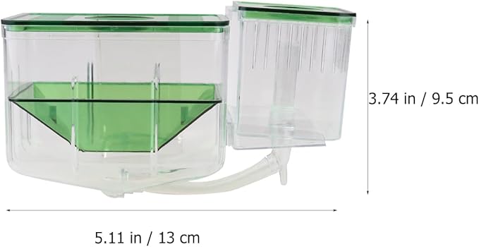 3pcs Box Aquarium Breeding Tank Isolated Breeding Tank Fish Hatching Boxes Breeding Tank for Fish