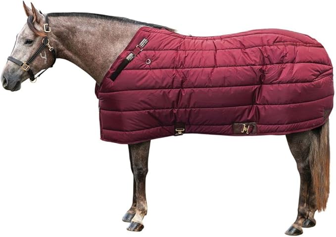 Cutback Fit Zenith Dura-Nylon Horse Stable Blanket | Adjustable Leg Strap | Breathable Horse Blankets & Sheets | Heavyweight Insulation Horse Blankets
