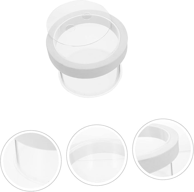 Fish Tank Breeder Box Removable Cover Floating Isolation Tank for Fry and Young Fish Lightweight Acrylic Aquarium Hatching Incubator for