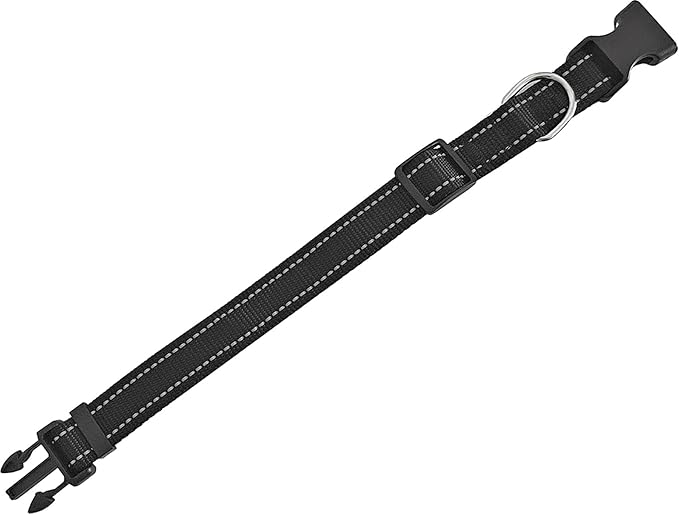 Adjustable Nylon Dog Collar, Reflective Collar 1 Inch 3/4 Inch 5/8 Inch Wide, for Large Medium Small Dogs