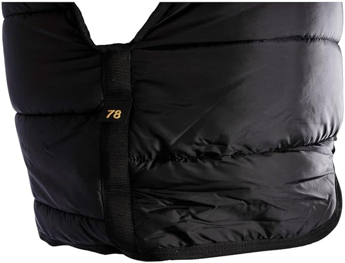 V-Free Nylon Blanket Liner for Horses | Deep V Closed Front | Customizable Neck Size | Insulated Warmth & Breathability