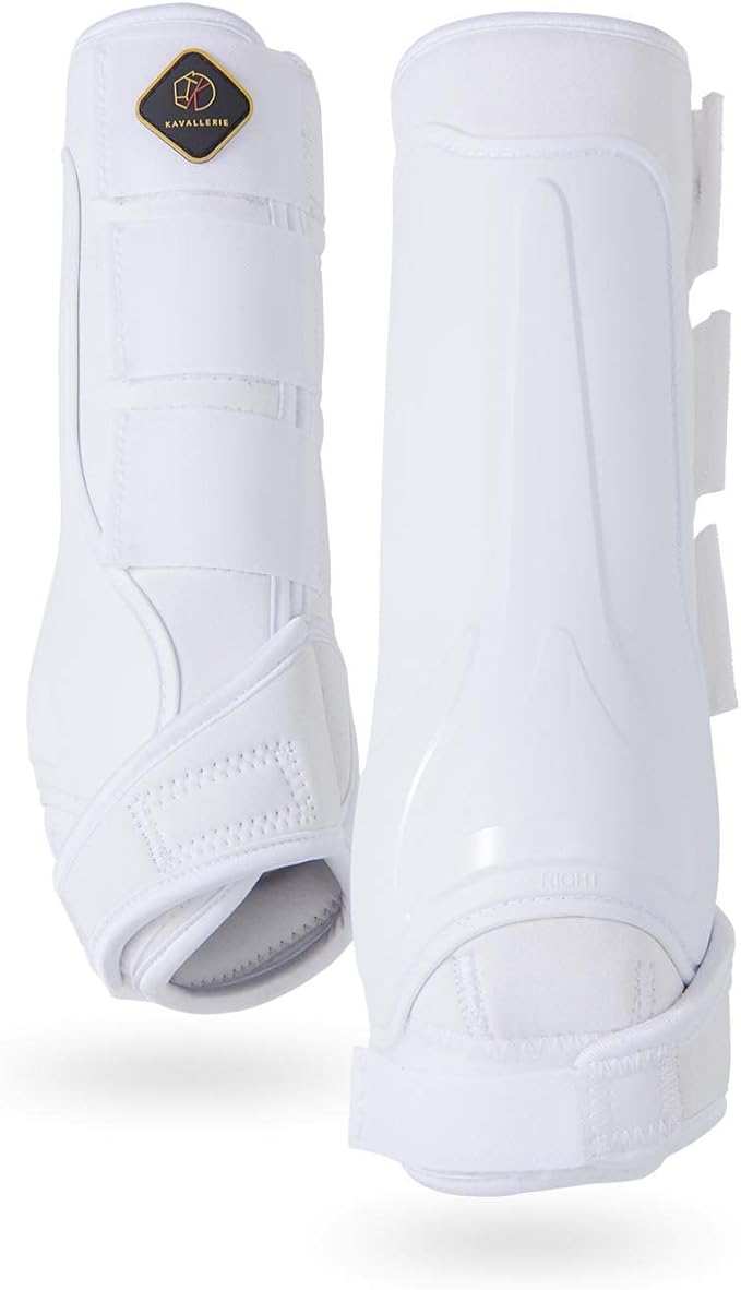 Kavallerie Classic Tendon Boots, Impact-Absorbing Material, Breathable & Evenly Distribute Pressure, Protect Tendon and Ligaments, Anti-Slip, Anti- Sore and Moisture Repellant Show Jumping Boots