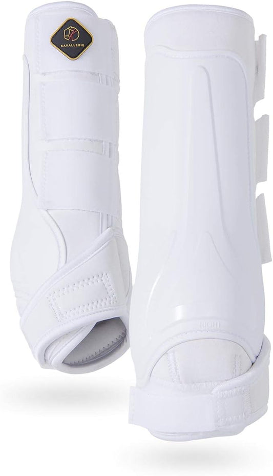 Kavallerie Classic Tendon Boots, Impact-Absorbing Material, Breathable & Evenly Distribute Pressure, Protect Tendon and Ligaments, Anti-Slip, Anti- Sore and Moisture Repellant Show Jumping Boots