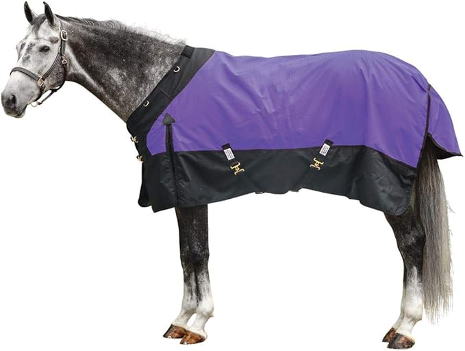 STORM SHIELD Classic II Surcingle Horse Turnout Blanket | Contour Collar | Horse Blankets for Winter Waterproof | 1200D Ripstop Durability | Winter Horse Blanket