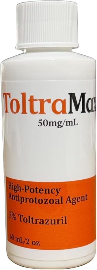 Toltrazuril 5.0% for Horses, Dogs, Cats, 60mL/2 Ounce, for Non-Food Chain Animals, Chicken