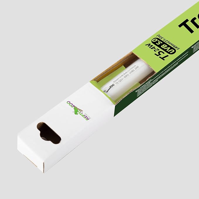 REPTI ZOO 22" T5 HO 5.0 UVB Bulb Fluorescent Lamp 24W