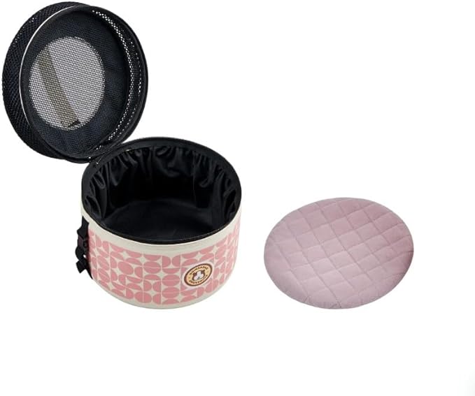 GuineaDad Travel Tower – Stackable Pet Carrier & Travel Case for Guinea Pigs & Small Pets | Soft-Sided Cozy Pouch for Travel, Vets & Transport (Peach Pie)
