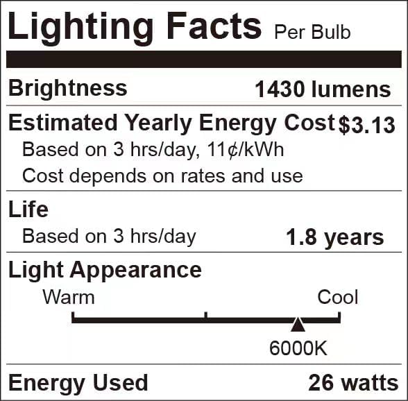UVB Reptile Light 5.0, 26W Tropical and Sub-Tropical UVA UVB Bulb for Reptiles, Tropical Terrarium Compact Fluorescent Lamp, Reptile UVB Light Bulb for Chameleons, Iguanas, and Turtles