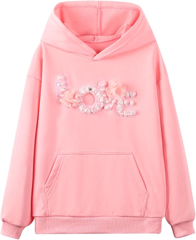 WELAKEN Sweatshirts for Girls Toddler & Kids II Little Girl's Pullover Tops Sweaters & Hoodies