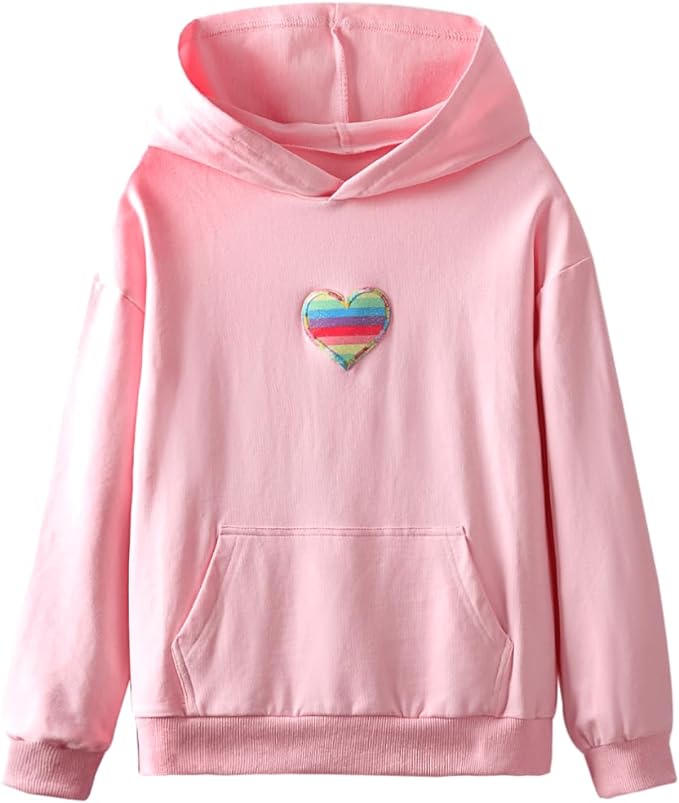 WELAKEN Sweatshirts for Girls Toddler & Kids II Little Girl's Pullover Tops Sweaters & Hoodies