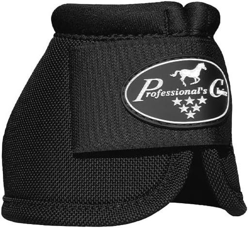 Professional's Choice Ballistic Overreach Bell Boots for Horses | Superb Protection, Durability & Comfort | Quick Wrap Hook & Loop