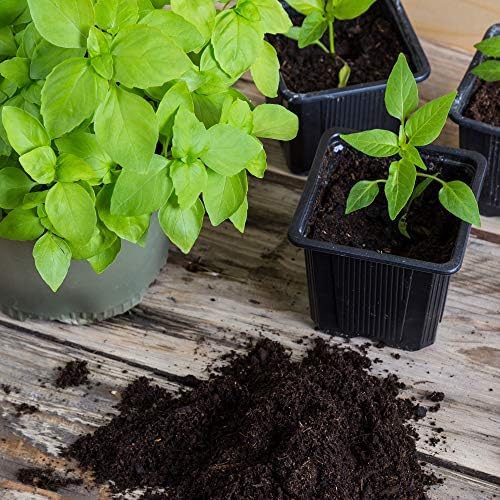 Minute Soil Bulk Coconut Coir Block 6-Pack – OMRI Listed for Organic Use – 72 lb Compressed Soil Expands with Water – Organic Grow Medium for Gardens & Farms