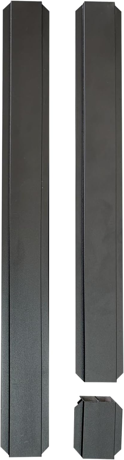 Reptile Tank 4-Pack Connectable Kit, 48"x24"x46" and 48"x24"x24" PVC Enclosures, Extra Large & Tall Stackable Terrariums for Bearded Dragon & Ball Python with Front Glass Doors & Locks