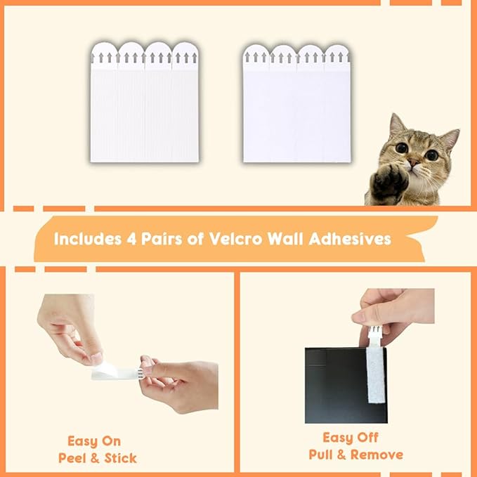Wall Art Cat Scratcher, Decorative Vertical Cat Scratching Board, 17x12 Framed Cardboard Scratch Pad with Renter-Friendly No-Drill Wall Mount, Indoor Cat Toy & Furniture Protector(Yawning Kitty) 1