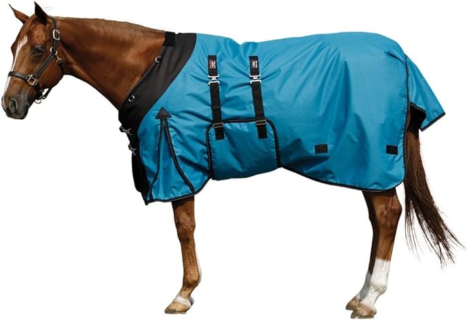 STORM SHIELD Contour Collar Classic II Horse Turnout Blanket | Bellyband Closure | Horse Blankets for Winter Waterproof | Weather Protection | Winter Horse Blanket