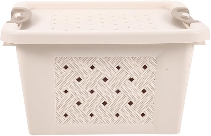 Hamster Carrier Box Plastic Small Pet Transport Box Breathable Travel Carrier with Spacious Interior Easy to Clean for Hamsters and Small Animals