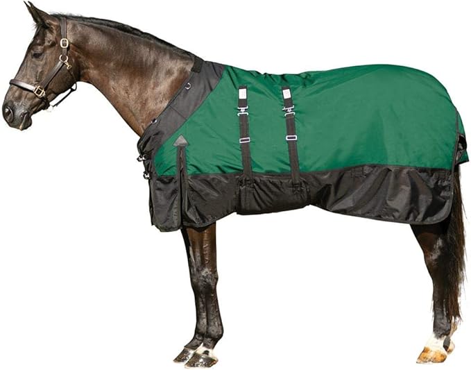 STORM SHIELD Contour Collar Extreme II Horse Turnout Blanket | Contour Collar | 1680D Durable Outer Fabric | Seam Sealed | Weather Protection | Winter Horse Blanket with Multiple Warmth Levels